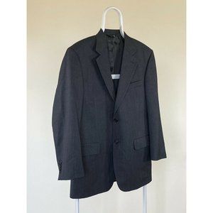 Pronto-Uomo Firenze Italian Blazer Jacket Sport Coat 40 R Gray